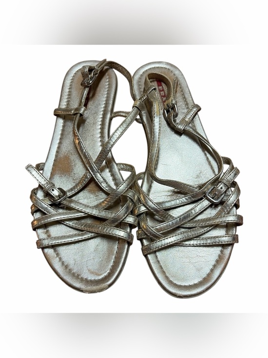 Prada Shoes - PradaMetallic Gold Strappy Women’s Sandals